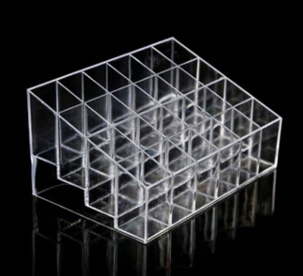 acrylic lipstick storage box 24 grid clear makeup box transparent cosmetics storage holders creative jewelry display rack
acrylic lipstick storage box 24 grid clear makeup box transparent cosmetics storage holders creative jewelry display rack