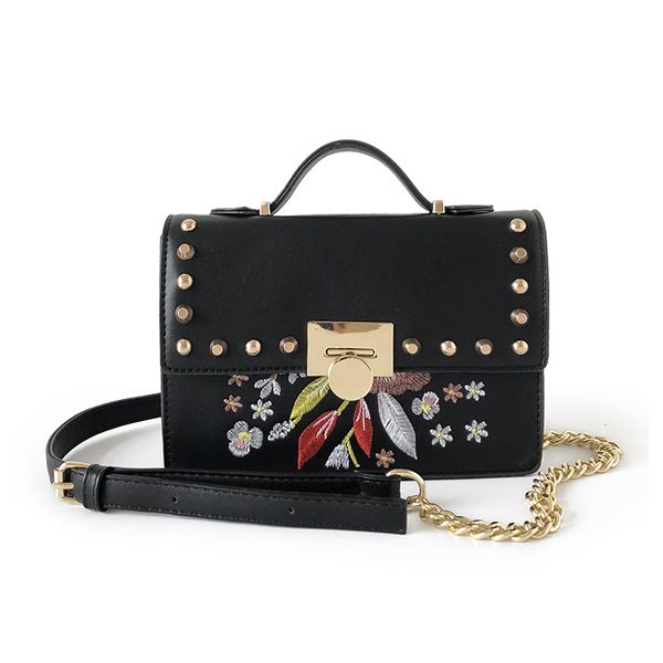 ll Rivet SmaFlap Shoulder Crossbody Bags Designer Brand Embroidery Clutch Handbags High Quality PU Leather Women Messenger Bags
ll Rivet SmaFlap Shoulder Crossbody Bags Designer Brand Embroidery Clutch Handbags High Quality PU Leather Women Messenger Bags