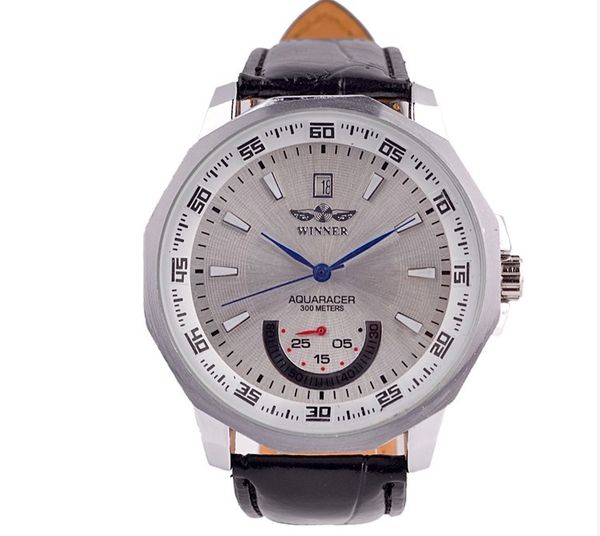 winner wind watches watch wristwatch sport automatic clock luxury self steel military skeleton stainless mechanical leather men limqt, Slivery;brown
winner wind watches watch wristwatch sport automatic clock luxury self steel military skeleton stainless mechanical leather men limqt, Slivery;brown