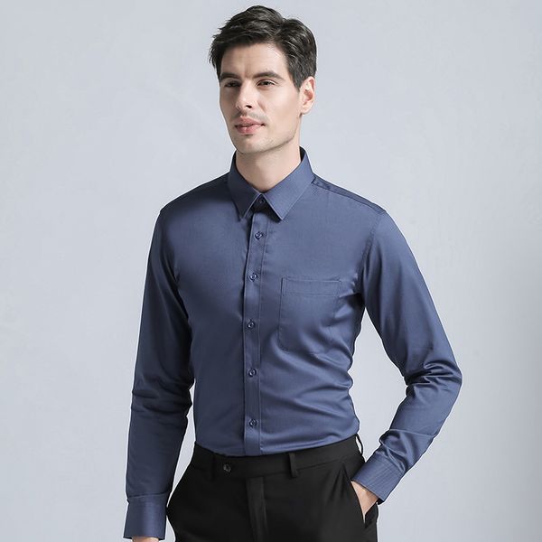 2018 new arrival men's regular fit dress shirts cotton blend long sleeves men's solid color business men shirts, White;black
2018 new arrival men's regular fit dress shirts cotton blend long sleeves men's solid color business men shirts, White;black