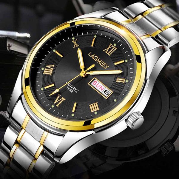 men's fashion watch casual single calendar luminous watches luxury creative quartz watches sale, Slivery;brown
men's fashion watch casual single calendar luminous watches luxury creative quartz watches sale, Slivery;brown