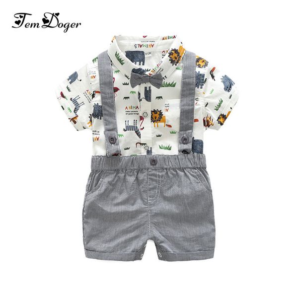 tem doger baby clothing sets 2018 summer newborn infant boy clothes suit tie shirts+overall 2pcs outfits set for bebes 3-24m, White
tem doger baby clothing sets 2018 summer newborn infant boy clothes suit tie shirts+overall 2pcs outfits set for bebes 3-24m, White