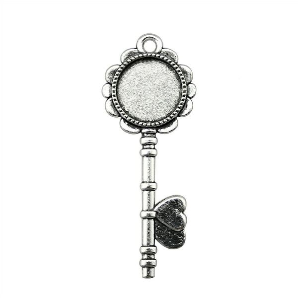 18 pieces cabochon cameo base tray bezel blank hand made jewelry making key love heart inner size 14mm round flatback resin cabochons, Slivery;crystal
18 pieces cabochon cameo base tray bezel blank hand made jewelry making key love heart inner size 14mm round flatback resin cabochons, Slivery;crystal