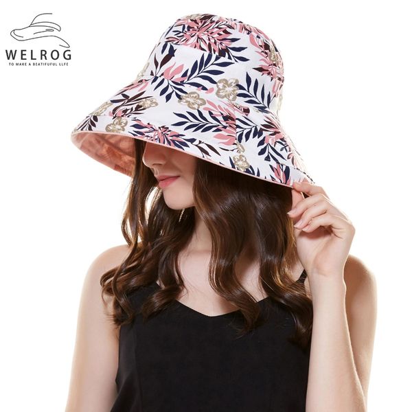 welrog 2018 bucket hat women's sun hats lady summer foldable beach cap big brim flower panama caps fisherman hats, Blue;gray
welrog 2018 bucket hat women's sun hats lady summer foldable beach cap big brim flower panama caps fisherman hats, Blue;gray