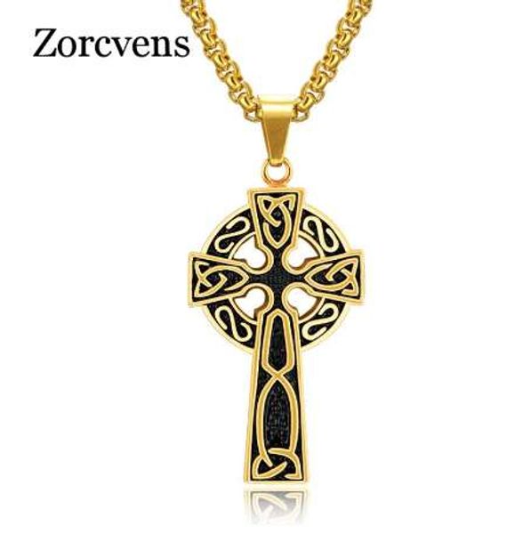 zorcvens hip hop cross pendant necklace for men gold color stainless steel 60cm box link chain male gift dropshipping, Silver
zorcvens hip hop cross pendant necklace for men gold color stainless steel 60cm box link chain male gift dropshipping, Silver