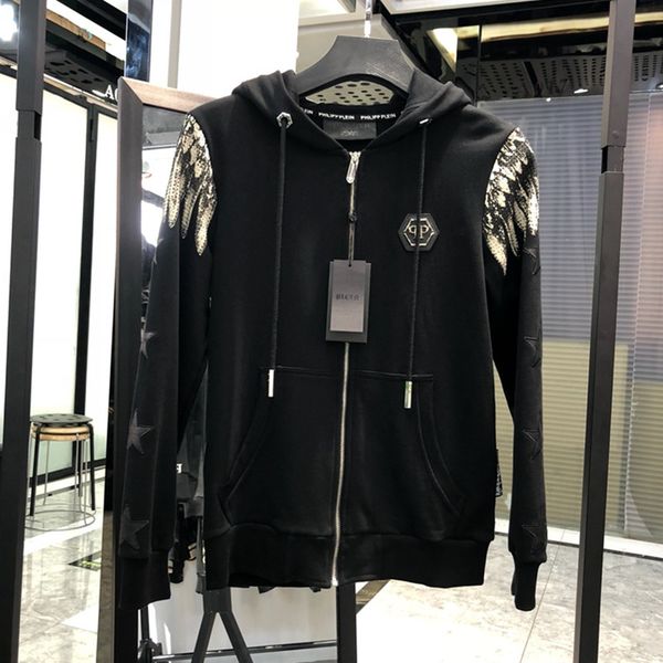 Men 039 hoodie zipper cardigan coat autumn hooded weat hirt long leeve pp male rivet treetwear ca ual running cotton clothing
Men 039 hoodie zipper cardigan coat autumn hooded weat hirt long leeve pp male rivet treetwear ca ual running cotton clothing