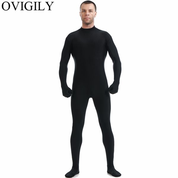 ovigily mens black full body zentai suit spandex lycra turtleneck bodysuits nylon skin tights unitards cosplay bodysuits no hood
ovigily mens black full body zentai suit spandex lycra turtleneck bodysuits nylon skin tights unitards cosplay bodysuits no hood
