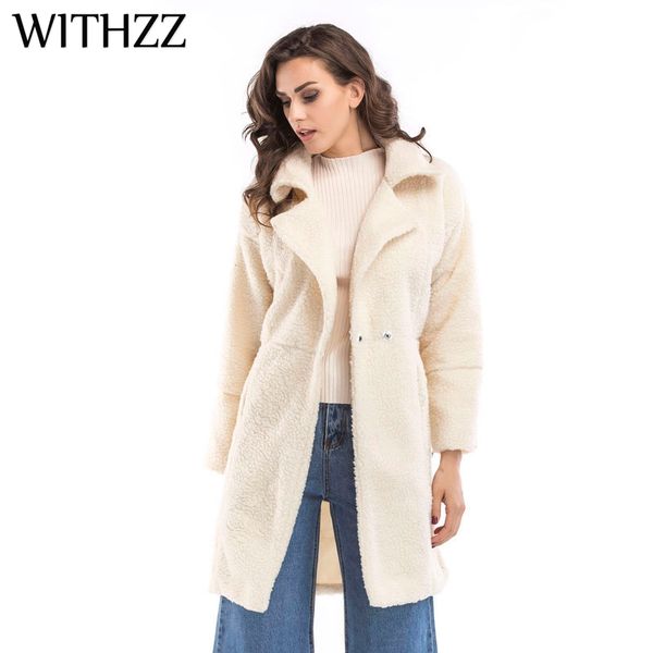 withzz women's autumn winter long sleeve long coat jacket windbreaker plus size woolen cardigan, Black
withzz women's autumn winter long sleeve long coat jacket windbreaker plus size woolen cardigan, Black