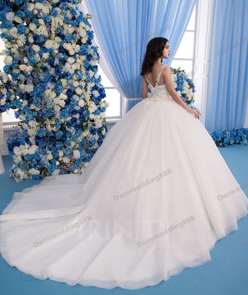 beauty ivory tulle straps hand beads ball gown wedding dresses bridal pageant dresses wedding attire dresses custom size 2-16 zw713221, White
beauty ivory tulle straps hand beads ball gown wedding dresses bridal pageant dresses wedding attire dresses custom size 2-16 zw713221, White