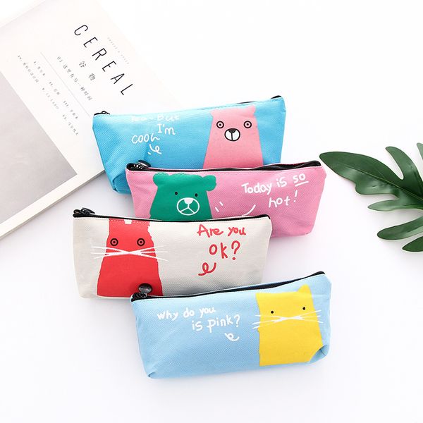 симпатичные kawaii мультфильм животных ткань карандаш сумка пенал pen box для детей подарок корейский канцелярские студент bd08
симпатичные kawaii мультфильм животных ткань карандаш сумка пенал pen box для детей подарок корейский канцелярские студент bd08