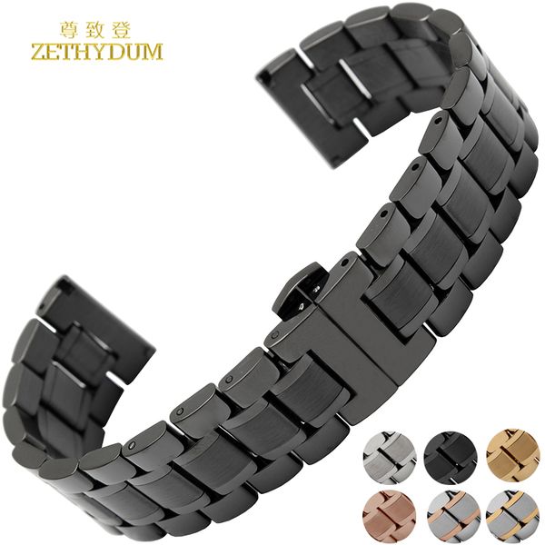 stainless steel bracelet solid metal watchband general watch strap 14 15 16 17 18 19 20 21 22 23 24mm wristwatches band hook, Black;brown
stainless steel bracelet solid metal watchband general watch strap 14 15 16 17 18 19 20 21 22 23 24mm wristwatches band hook, Black;brown