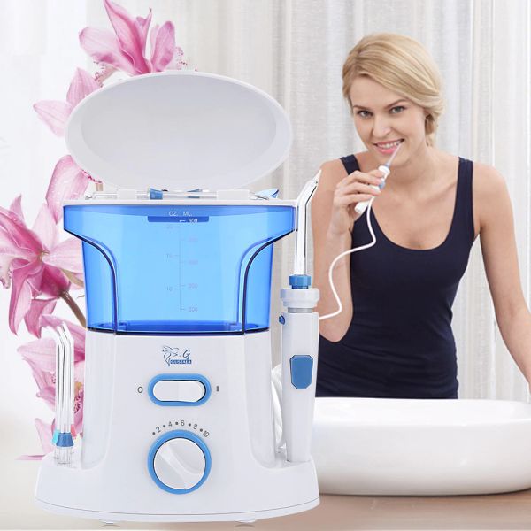 gustala 600мл стоматологическая flosser higiene букал агуа портативный оральный irrigador флосс зубная нить зубная включите двигатель-де-лос
gustala 600мл стоматологическая flosser higiene букал агуа портативный оральный irrigador флосс зубная нить зубная включите двигатель-де-лос