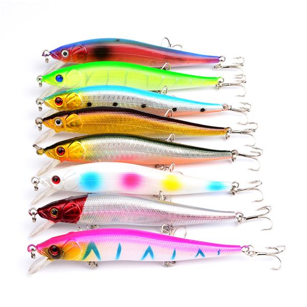 3 vmc hooks minnow laser swimbait 11.7cm 13g 3d holographic eyes wobbler swimming bass artificial lure
3 vmc hooks minnow laser swimbait 11.7cm 13g 3d holographic eyes wobbler swimming bass artificial lure