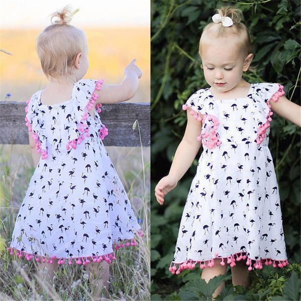 baby girls dress flamingo baby fashion print sleeveless tassels dresses 2018 new ins kids dress toddler clothing children clothes z11, Red;yellow
baby girls dress flamingo baby fashion print sleeveless tassels dresses 2018 new ins kids dress toddler clothing children clothes z11, Red;yellow