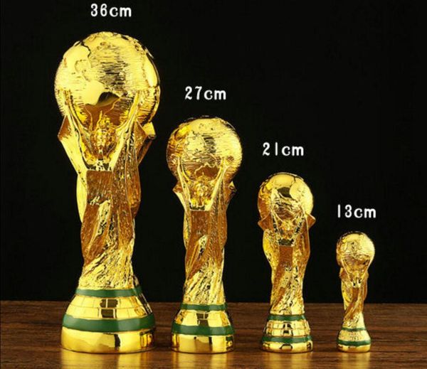 2018 Russian World Cup Trophy Model Golden Full Resin Craftwork Football Trophy Fan Souvenir Decoration Trophy
2018 Russian World Cup Trophy Model Golden Full Resin Craftwork Football Trophy Fan Souvenir Decoration Trophy