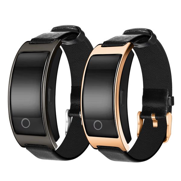 

ck11s smart watch blood pressure heart rate monitor wristwatch intelligent bracelet fitness bracelet tracker pedometer wristband, Slivery;brown
