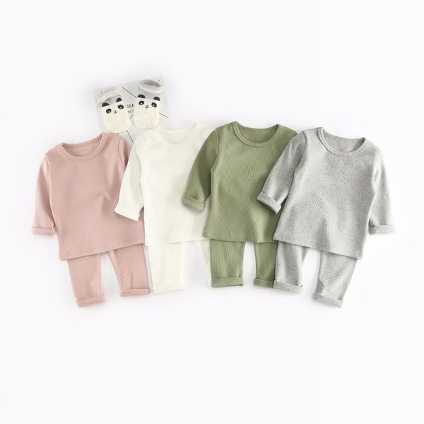 4 colors kids tracksuits 2018 autumn baby rib cotton long sleeve clothes set children and pant 2pcs clothing suit y18102407, White
4 colors kids tracksuits 2018 autumn baby rib cotton long sleeve clothes set children and pant 2pcs clothing suit y18102407, White