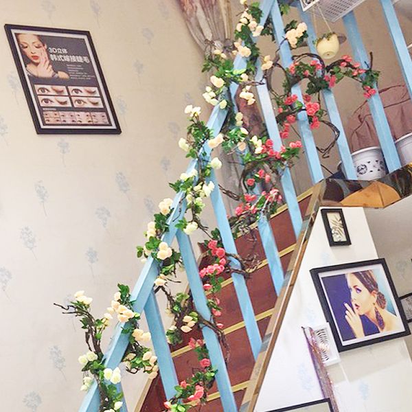 flower fake silk roses ivy vine artificial flowers with green leaves for christmas home wedding decoration hanging garland decor ornament
flower fake silk roses ivy vine artificial flowers with green leaves for christmas home wedding decoration hanging garland decor ornament