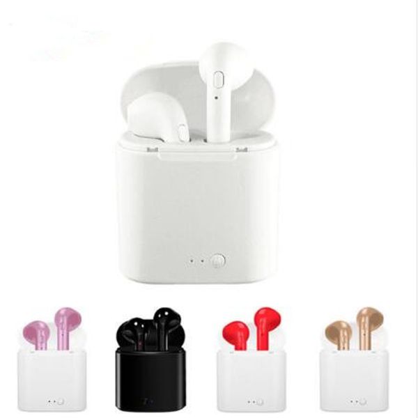 In-ear I7S TWS Twins Bluetooth Earbuds Mini I7 Wireless Earphones Headset with Mic Stereo V4.2 Headphone for Iphone Android with Charger Box
In-ear I7S TWS Twins Bluetooth Earbuds Mini I7 Wireless Earphones Headset with Mic Stereo V4.2 Headphone for Iphone Android with Charger Box