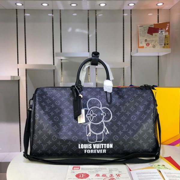 Keepall 50 women and men travel bag fa hion ladie letter real leather cro body bag for man m43684
Keepall 50 women and men travel bag fa hion ladie letter real leather cro body bag for man m43684
