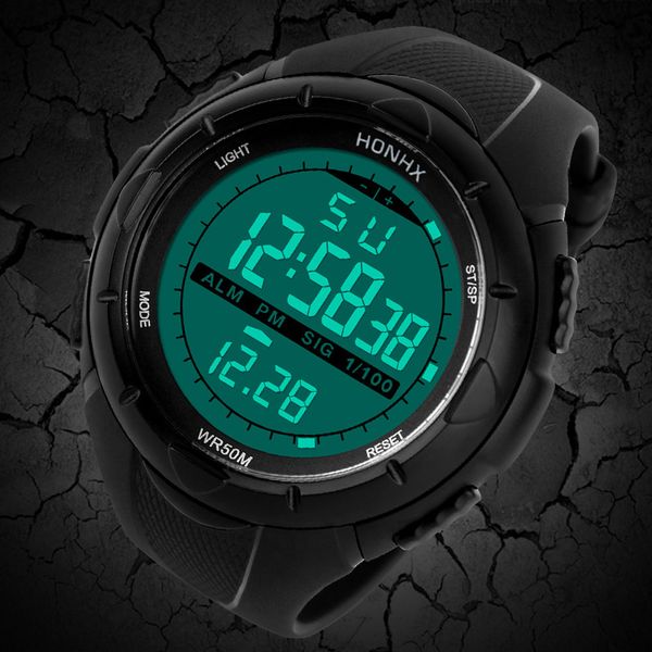 honhx men sports watches luxury analog digital army sport led waterproof wrist watch relogio masculino 2017 brand new, Slivery;brown
honhx men sports watches luxury analog digital army sport led waterproof wrist watch relogio masculino 2017 brand new, Slivery;brown