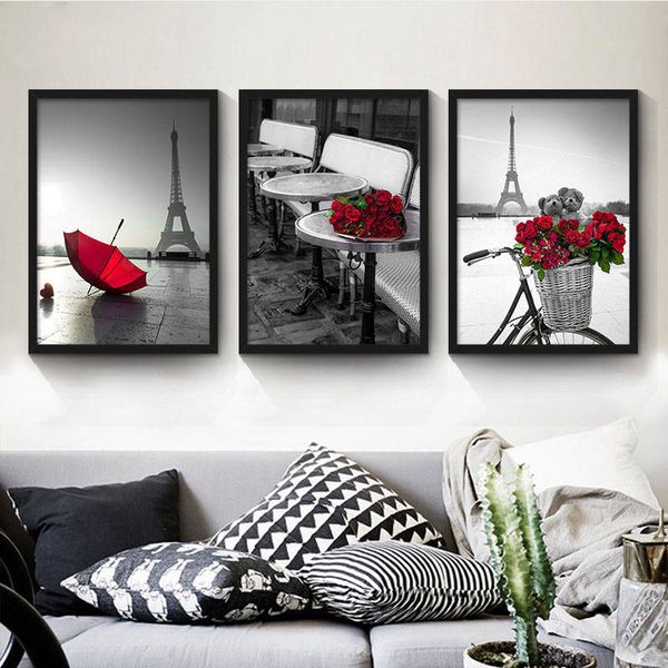 rose bike umbrella black and white landscape canvas painting wall pictures for living room modern bedroom cuadros decoracion
rose bike umbrella black and white landscape canvas painting wall pictures for living room modern bedroom cuadros decoracion