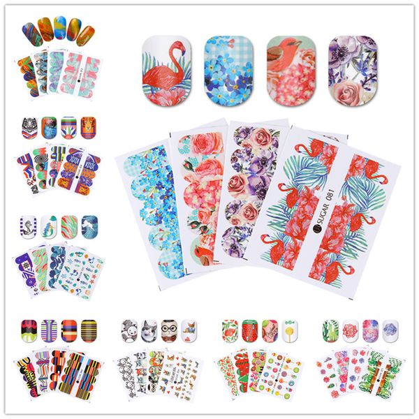 4 sheets/set ur sugar nail water decal gradient flamingo marble tiger paisley ocean mermaid pattern nail art transfer stickers, Black
4 sheets/set ur sugar nail water decal gradient flamingo marble tiger paisley ocean mermaid pattern nail art transfer stickers, Black