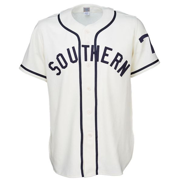 SouthernUniversity 1959 Home Jersey 100% Stitched Embroidery Logos Vintage Baseball Jerseys Custom Any Name Any Number Free Shipping
SouthernUniversity 1959 Home Jersey 100% Stitched Embroidery Logos Vintage Baseball Jerseys Custom Any Name Any Number Free Shipping