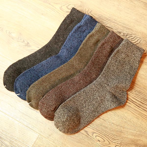 Men Thick Cotton Socks Special Winter Thick Warm Socks High Quality Winter Mens Harajuku Retro Warm Wool Dress Socks 5 Pairs/Lot
Men Thick Cotton Socks Special Winter Thick Warm Socks High Quality Winter Mens Harajuku Retro Warm Wool Dress Socks 5 Pairs/Lot