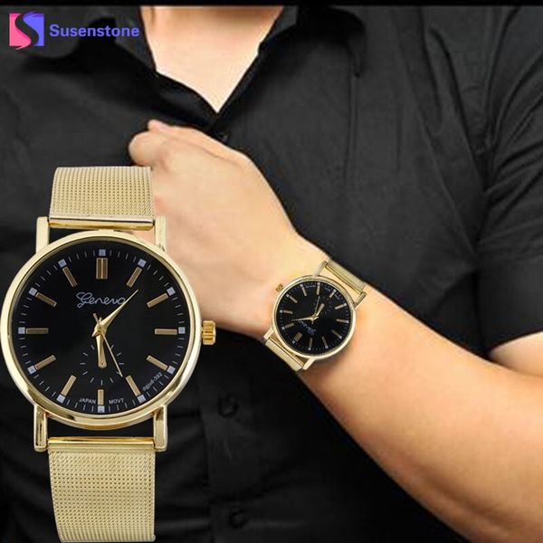 2018 men's watch male clock quartz wrist watch fashion analog stainless steel mesh strap gold bracelet watches reloj relogio, Slivery;brown
2018 men's watch male clock quartz wrist watch fashion analog stainless steel mesh strap gold bracelet watches reloj relogio, Slivery;brown