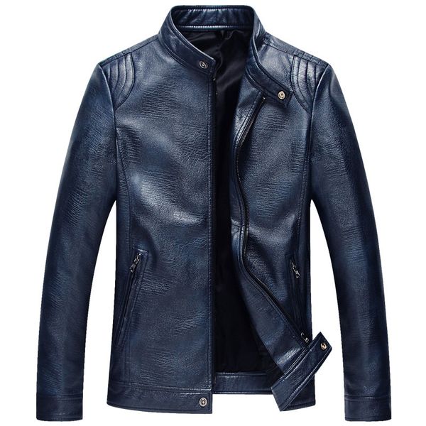 New Spring Autumn PU Leather Jacket Men Solid Stand Collar Men Jackets Slim Man Coat Motorcycle Man Outwear
New Spring Autumn PU Leather Jacket Men Solid Stand Collar Men Jackets Slim Man Coat Motorcycle Man Outwear
