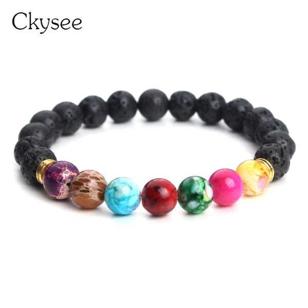 natural lava stone bracelets 7 reiki chakra healing balance beads bracelet 8mm for men women stretch yoga jewelry, Golden;silver
natural lava stone bracelets 7 reiki chakra healing balance beads bracelet 8mm for men women stretch yoga jewelry, Golden;silver
