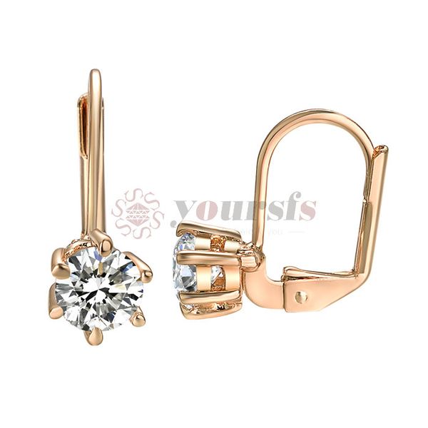 yoursfs brand rose gold color classic six claw zirconia cz stud earring for woman girl 316 l stainless steel fashion jewelry, Silver
yoursfs brand rose gold color classic six claw zirconia cz stud earring for woman girl 316 l stainless steel fashion jewelry, Silver