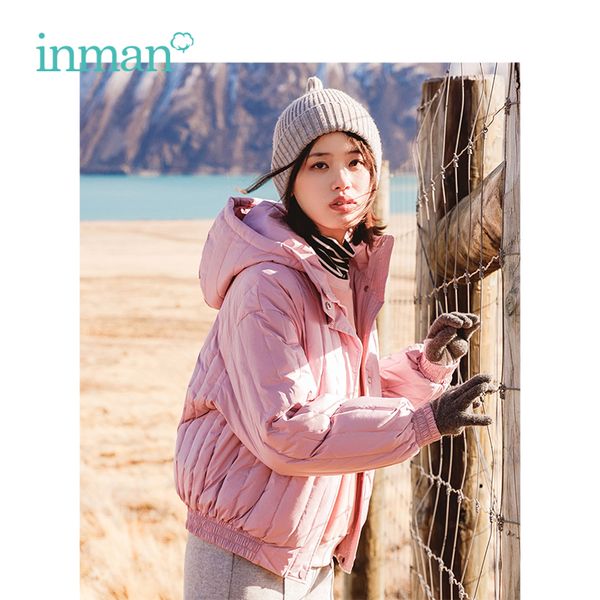 inman 2018 winter hooded fashion sweet girl women warm duck down winter warm coat, Black
inman 2018 winter hooded fashion sweet girl women warm duck down winter warm coat, Black