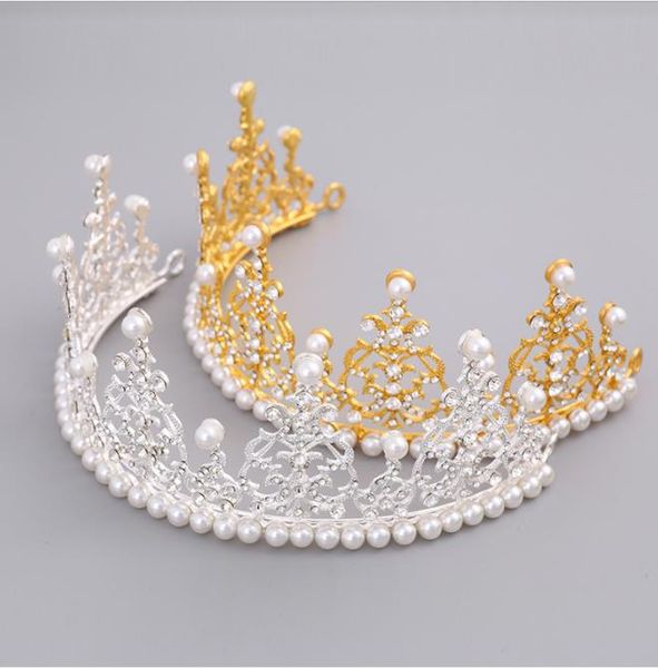 new european and american diy cake decoration personality crown hair crystal crystal bridal headwear, Silver
new european and american diy cake decoration personality crown hair crystal crystal bridal headwear, Silver
