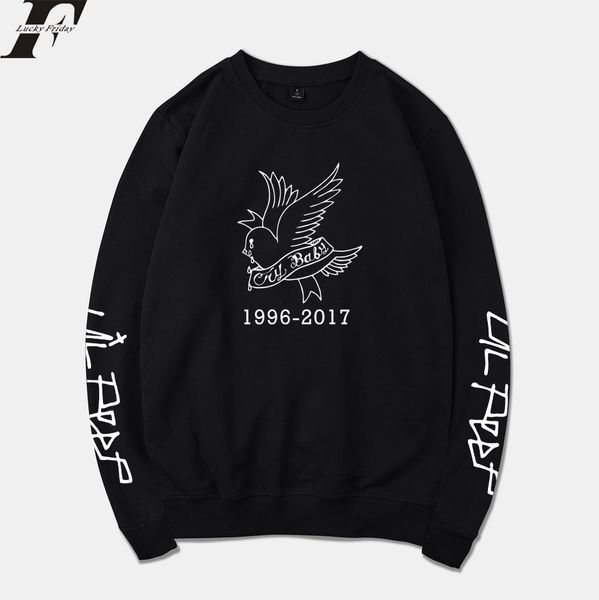2018 lil peep rap spring warm sweatshirt men/women long sleeve print tracksuit hip hop style clothes plus size 4xl, Black
2018 lil peep rap spring warm sweatshirt men/women long sleeve print tracksuit hip hop style clothes plus size 4xl, Black
