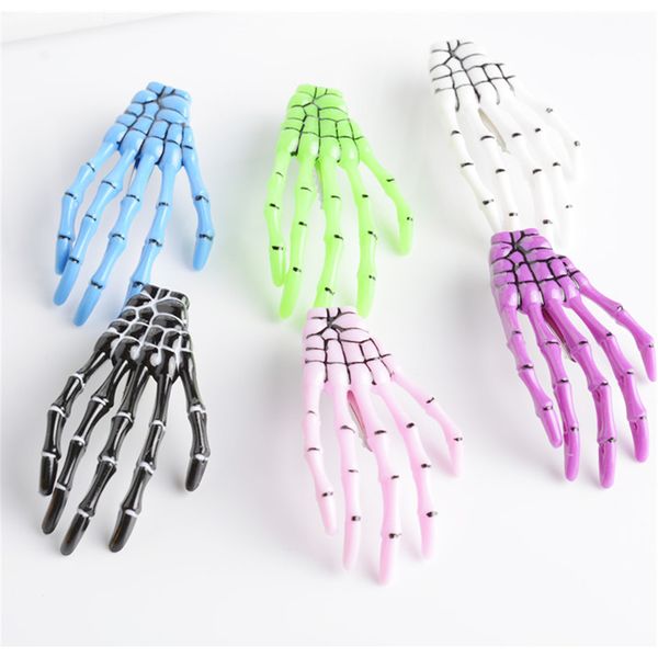 2pc fashion women girls creative harajuku skull skeleton hand bone hair clip claw ghost skeleton halloween party hairpin
2pc fashion women girls creative harajuku skull skeleton hand bone hair clip claw ghost skeleton halloween party hairpin