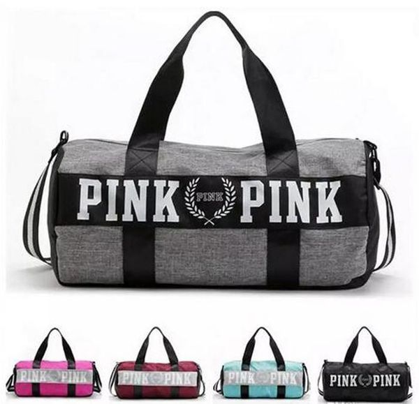 Travel bag shoulder bag PINK sports fitness aslant bag Letter Large Capacity Waterproof Beach Bags 2018 New Women Handbags
Travel bag shoulder bag PINK sports fitness aslant bag Letter Large Capacity Waterproof Beach Bags 2018 New Women Handbags