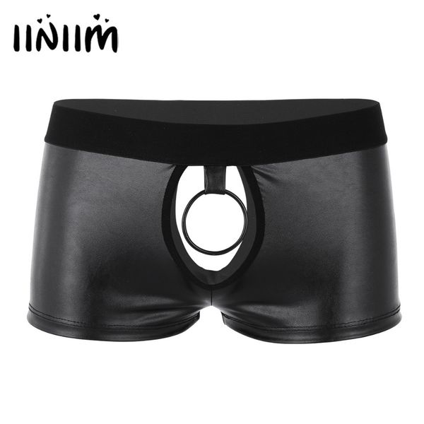 mens wetlook lingerie soft cut out open bulow rise boxer shorts underwear gay male panties with ball lifter metal o-ring, Black;white
mens wetlook lingerie soft cut out open bulow rise boxer shorts underwear gay male panties with ball lifter metal o-ring, Black;white