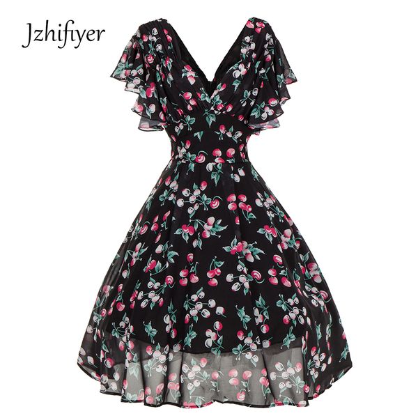 womens v neck mujer ruffles sleeve vestidos fashion feminine dresses a line vintage ladies dresses vestidos summer clothing, White;black
womens v neck mujer ruffles sleeve vestidos fashion feminine dresses a line vintage ladies dresses vestidos summer clothing, White;black