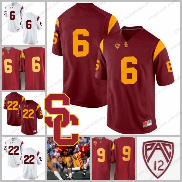 usc trojans #6 mark sanchez 9 juju smith-schuster 22 lynn swann 66 bruce matthews red white ncaa college football jerseys s-3xl, Black
usc trojans #6 mark sanchez 9 juju smith-schuster 22 lynn swann 66 bruce matthews red white ncaa college football jerseys s-3xl, Black