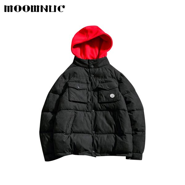 jacket coats outwear men warm coat moownuc winter classic slim parka men 2018 thicken fur brand clothing casual men's coat, Black
jacket coats outwear men warm coat moownuc winter classic slim parka men 2018 thicken fur brand clothing casual men's coat, Black