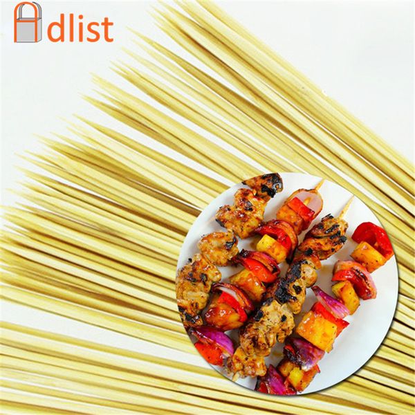 200pcs natural wooden bamboo bbq skewers disposable skewers candy stick barbecue shish kabob sticks 30cmx2.5mm
200pcs natural wooden bamboo bbq skewers disposable skewers candy stick barbecue shish kabob sticks 30cmx2.5mm