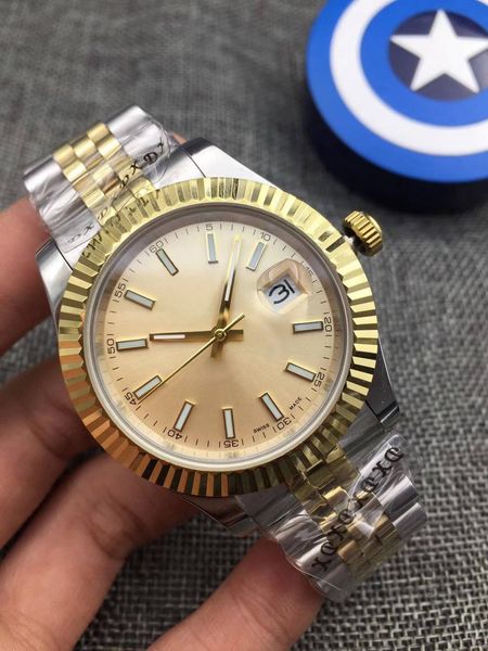 Factory direct fashion fashion classic brand new quality date display automatic movement waterproof men's watch 41mm sapphire mirror
Factory direct fashion fashion classic brand new quality date display automatic movement waterproof men's watch 41mm sapphire mirror