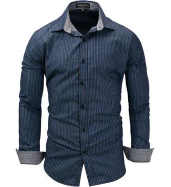 fredd marshall mew male denim long sleeves shirts striped casial large size mens clothes camisas para hombre man tops j2475, White;black 
fredd marshall mew male denim long sleeves shirts striped casial large size mens clothes camisas para hombre man tops j2475, White;black