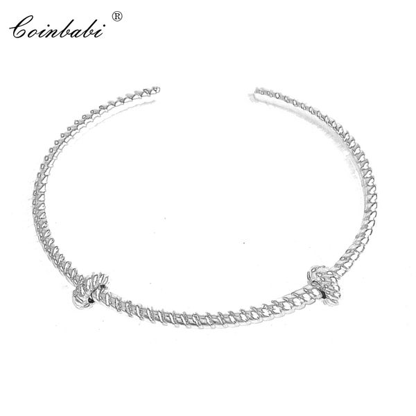 bracelets bangles cord look carrier 925 sterling silver fashion ts jewelry for women men style fine gift fit beads charms, Golden;silver
bracelets bangles cord look carrier 925 sterling silver fashion ts jewelry for women men style fine gift fit beads charms, Golden;silver