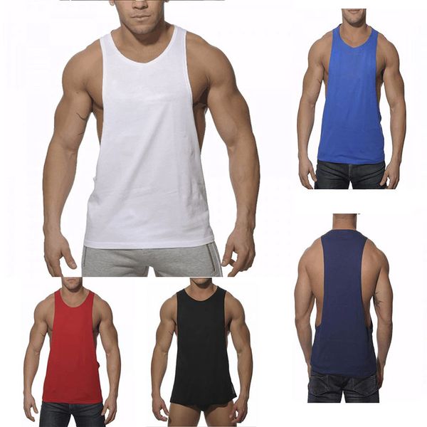 men vest fitness gym tank stringer bodybuilding equipment shirt solid singlet y back sport clothes vest wx-f05, Blue;gray
men vest fitness gym tank stringer bodybuilding equipment shirt solid singlet y back sport clothes vest wx-f05, Blue;gray
