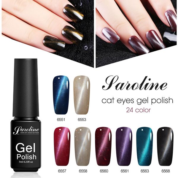 saroline magnetic 3d cat eyes gel polish long-lasting soak off uv 24 colors hybrid varnish 8ml cat's eye nail glue lacquer art, Red;pink
saroline magnetic 3d cat eyes gel polish long-lasting soak off uv 24 colors hybrid varnish 8ml cat's eye nail glue lacquer art, Red;pink