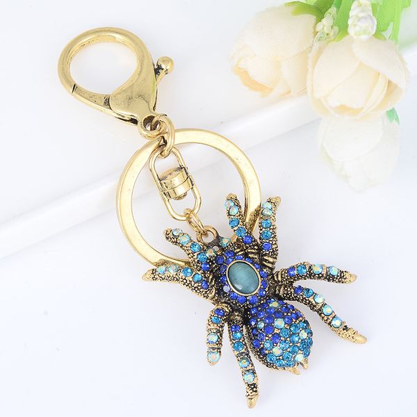 new creative spider key chain key ring pom gift for women girl bag pendant charm chain fashion jewelry, Silver
new creative spider key chain key ring pom gift for women girl bag pendant charm chain fashion jewelry, Silver