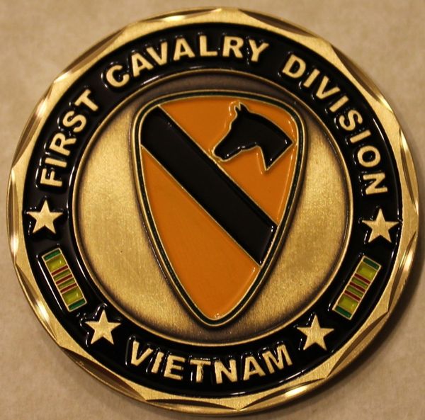 50pcs/lot army 1st cavalry division vietnam air mobility ribbon 1.75" challenge coin
50pcs/lot army 1st cavalry division vietnam air mobility ribbon 1.75" challenge coin